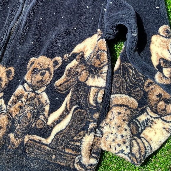 Teddy Bear Fur Jacket - Picture 4 of 6